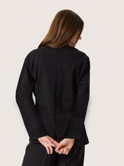 Soaked in Luxury A-line Fit Coreen Long Sleeve 100% Cotton T-Shirt - Image 2 of 6