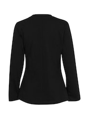 Soaked in Luxury A-line Fit Coreen Long Sleeve 100% Cotton T-Shirt - Image 6 of 6