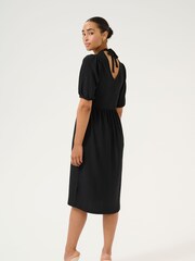 Kaffe KAveneda V-Neck Short Puff Sleeve Dress - Image 2 of 6