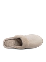 Totes Ladies Isotoner Sparkle Velour Mule Slippers - Imagen 4 de 5