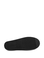 Totes Grey Mens Felted Icon Mule Slippers - Image 4 of 5