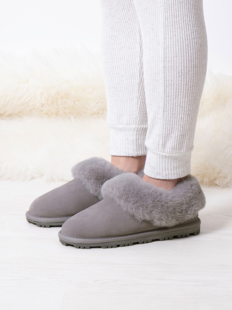 Gris - Botines de ante auténtico para mujer Isotoner de Totes - Imagen 1 de 5 Gris - Botines de ante auténtico para mujer Isotoner de Totes - Imagen 1 de 5