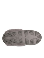 Gris - Botines de ante auténtico para mujer Isotoner de Totes - Imagen 4 de 5