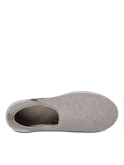 Totes Grey Ladies Isotoner Felt Isoflex Slippers - Image 3 of 5
