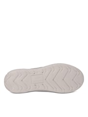 Totes Grey Ladies Isotoner Felt Isoflex Slippers - Image 4 of 5