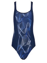 M&Co Blue Active Wavelength Swimsuit - Image 5 of 6