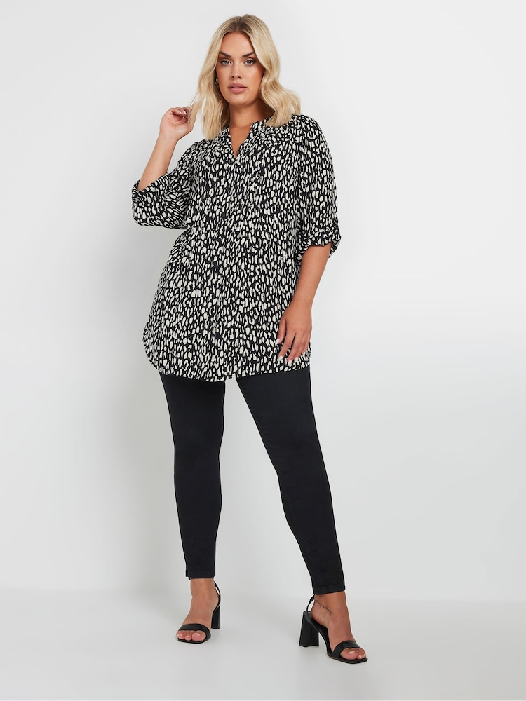 Yours Curve Bluse mit Biesen - Bild 2 von 5