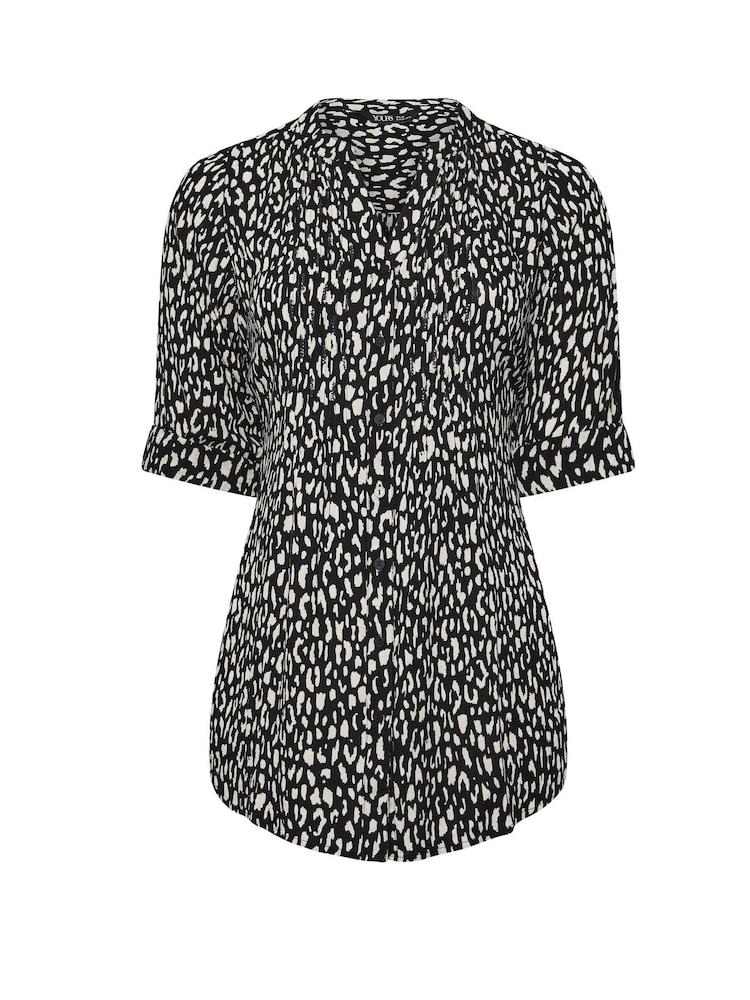 Yours Curve Bluse mit Biesen - Bild 5 von 5