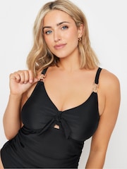 M&Co Black Knot Front Trim Detail Tanikini - Image 4 of 5
