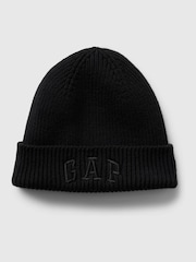 Черный - Gap Toddler Logo Beanie Hat (1-3yrs) - Изображение 1 из 1