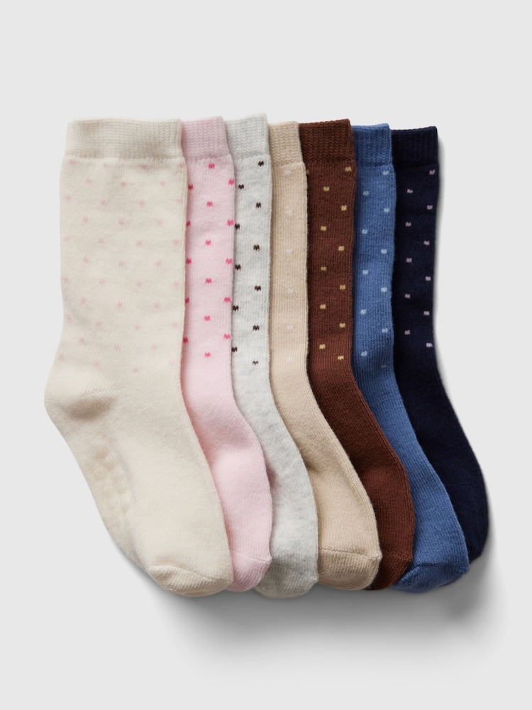 Gap 7 Pack Quarter okrogli ovratnik; z okroglim ovratnikom nogavice (novorojenci5yrs) - Slika 1 iz 1 Gap 7 Pack Quarter okrogli ovratnik; z okroglim ovratnikom nogavice (novorojenci5yrs) - Slika 1 iz 1