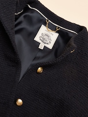 Темно-синий - Куртка из ткани букле Joules Hampstead - Изображение 7 из 7