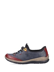 Rieker Womens Blue Elasticated Shoes - Image 1 of 10
