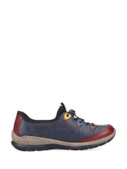 Rieker Womens Blue Elasticated Shoes - Image 2 of 10
