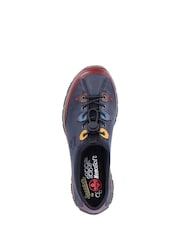 Rieker Womens Blue Elasticated Shoes - Image 3 of 10