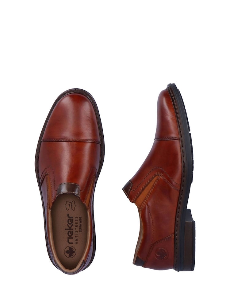 Rieker Mens Elasticated Slip On Shoes - Image 10 of 11