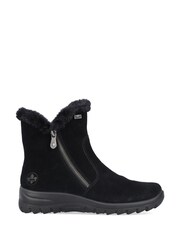 Rieker Womens Zipper Black Boots - Image 2 of 10