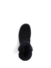 Rieker Womens Zipper Black Boots - Image 8 of 10