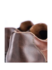Rieker Mens Elasticated Brown Shoes - Image 10 of 11