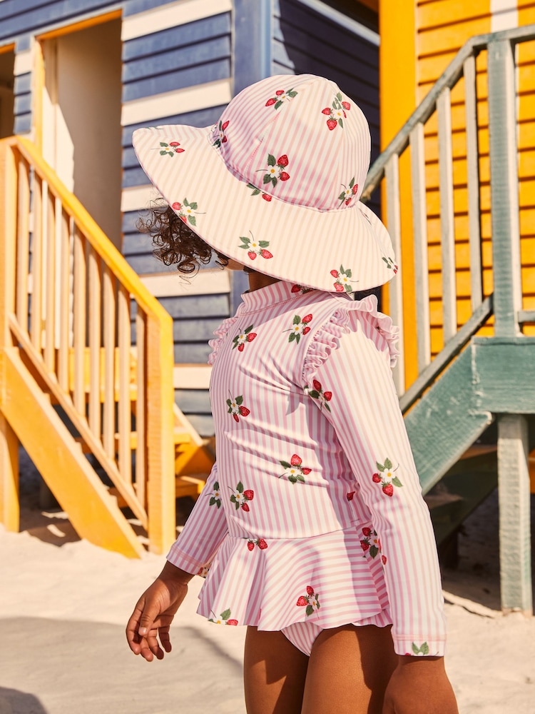 Pink Strawberry Swim Hat (3mths-10yrs) - Image 2 of 6