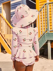 Pink Strawberry Swim Hat (3mths-10yrs) - Image 3 of 6