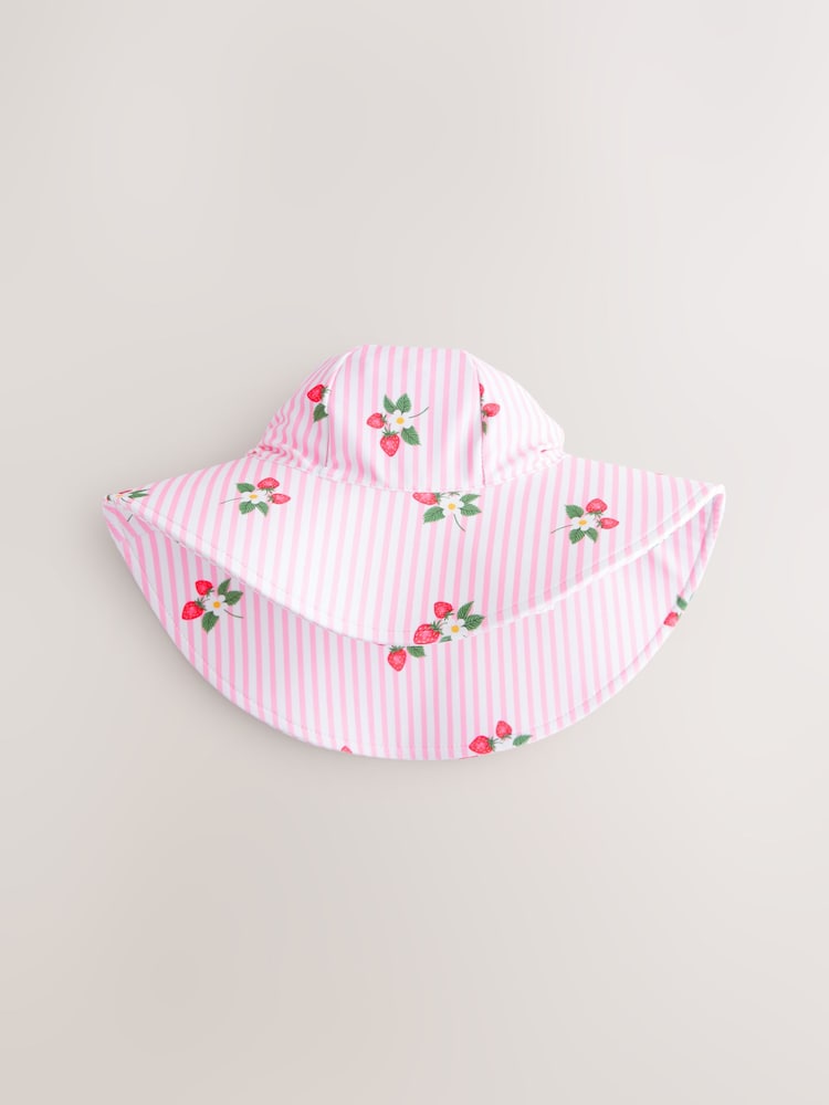 Pink Strawberry Swim Hat (3mths-10yrs) - Image 4 of 6
