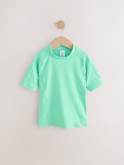 Aqua Blue Rash Vest (3-16yrs) - Image 3 of 6