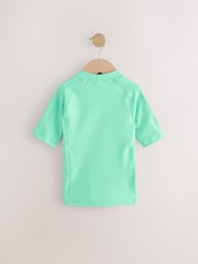 Aqua Blue Rash Vest (3-16yrs) - Image 4 of 6