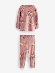 Neutral Floral Pyjamas 3 Pack (9mths-16yrs) - Image 7 of 11
