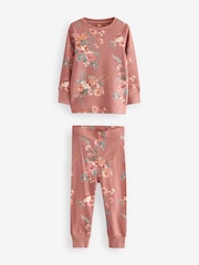 Neutral Floral Pyjamas 3 Pack (9mths-16yrs) - Image 8 of 11