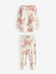 Neutral Floral Pyjamas 3 Pack (9mths-16yrs) - Image 9 of 11