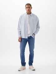 Gap Blue Slim Fit Selvedge Jeans - Image 1 of 5