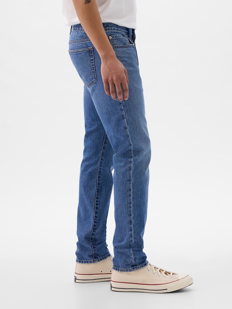 Gap Blue Slim Fit Selvedge Jeans - Image 4 of 5