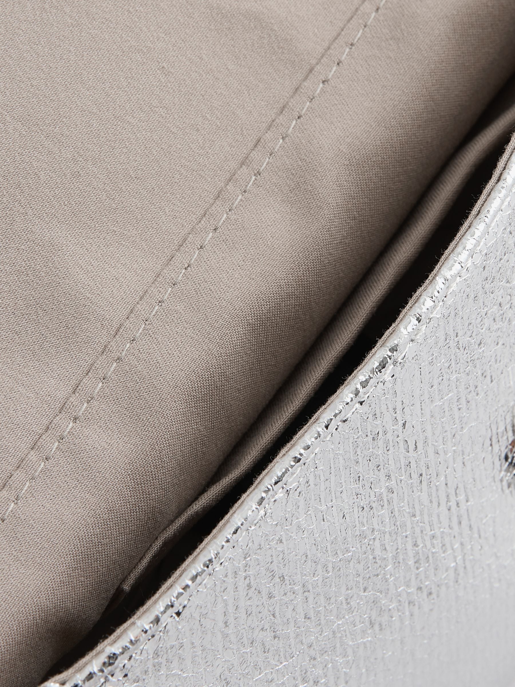 Buy Silver Clutch Bag from Next Romania
