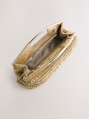 Natural Raffia Clutch Bag - Image 7 of 9