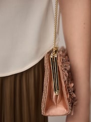 Pink Structured Clutch Bag - Image 5 of 5