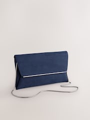 Azul marino - Bolso cartera con cadena desmontable - Imagen 4 de 10