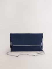Azul marino - Bolso cartera con cadena desmontable - Imagen 6 de 10