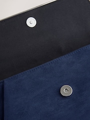 Azul marino - Bolso cartera con cadena desmontable - Imagen 9 de 10
