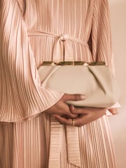 White Frame Clutch Bag - Image 5 of 10
