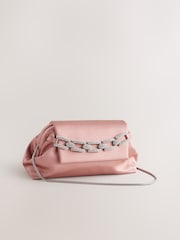 Pink - Clutch mit Strass - Bild 1 von 6