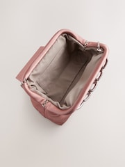 Pink - Clutch mit Strass - Bild 2 von 6