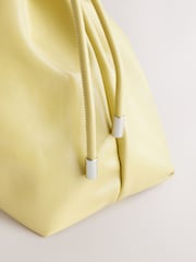 Yellow Oversized Clutch Bag - Image 6 of 9