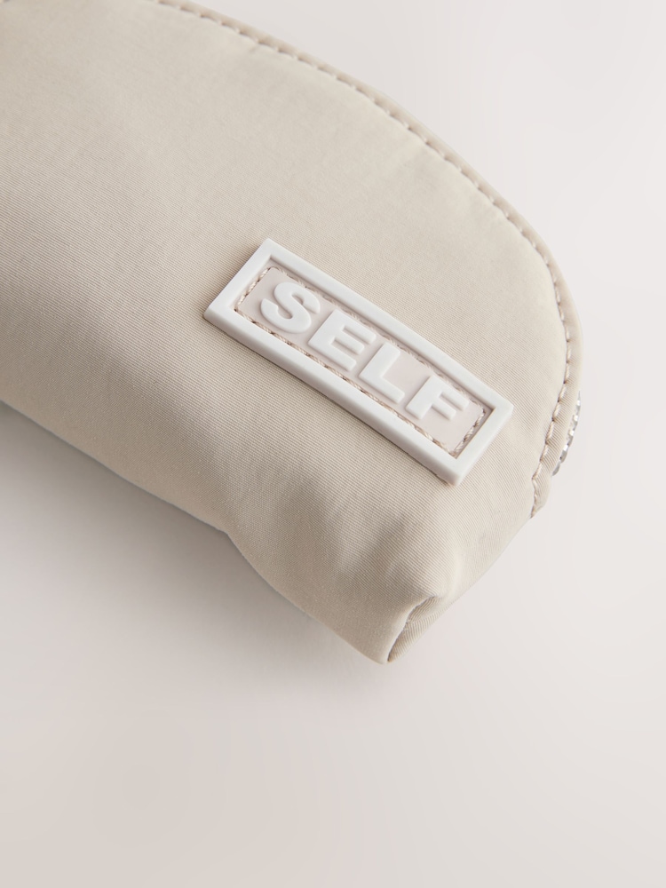 self. Neutral Nylon Purse - Image 6 of 6