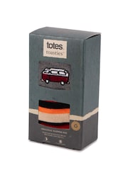 Totes Red Mens Original Winter Slipper Socks 2 Pack - Image 3 of 5