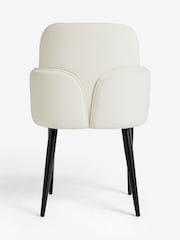 Natural Clara Black Leg Dining Chairs - Image 7 of 8