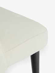 Natural Clara Black Leg Dining Chairs - Image 8 of 8