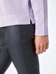 Roman Purple Sparkle Knit Cardigan - Image 4 of 4