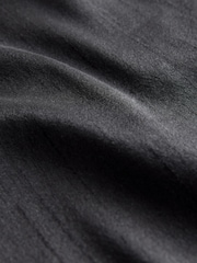 Black Longer Length Kurta Shirt - Image 10 of 10