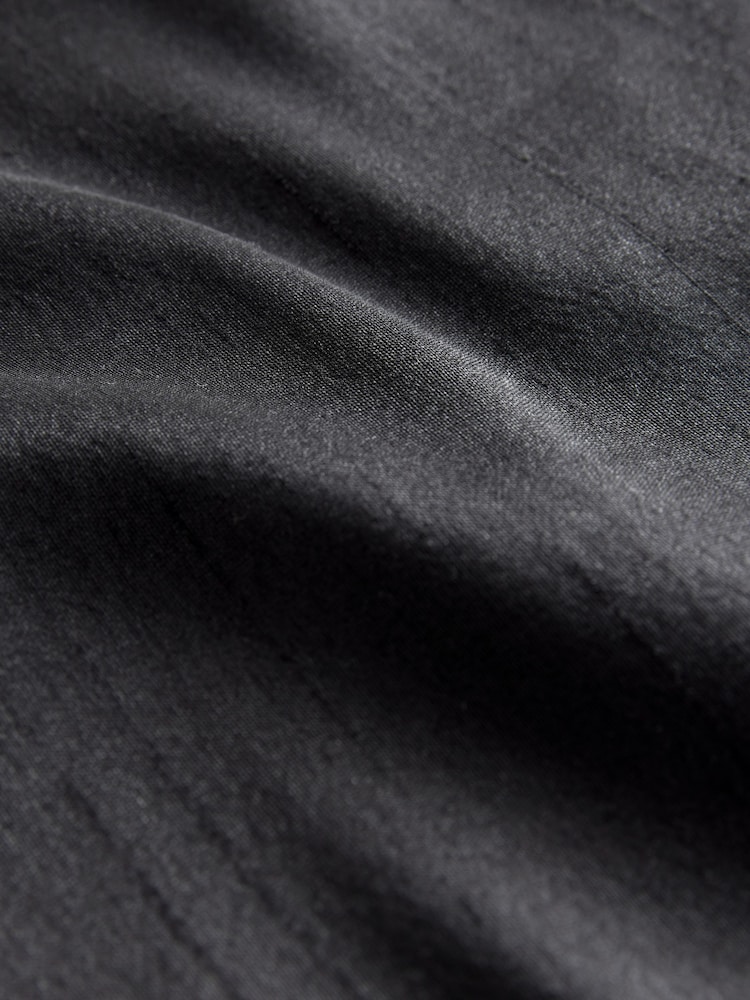 Black Longer Length Kurta Shirt - Image 10 of 10